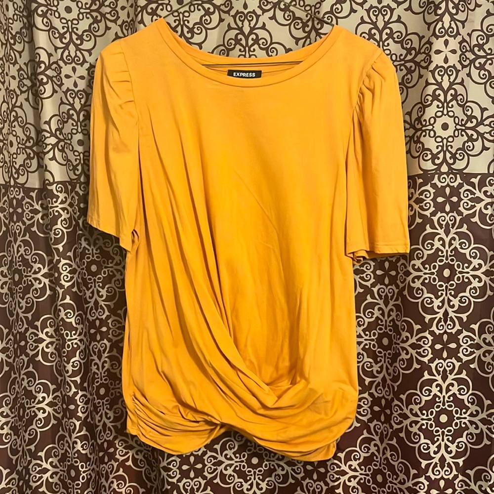 Yellow shirt
